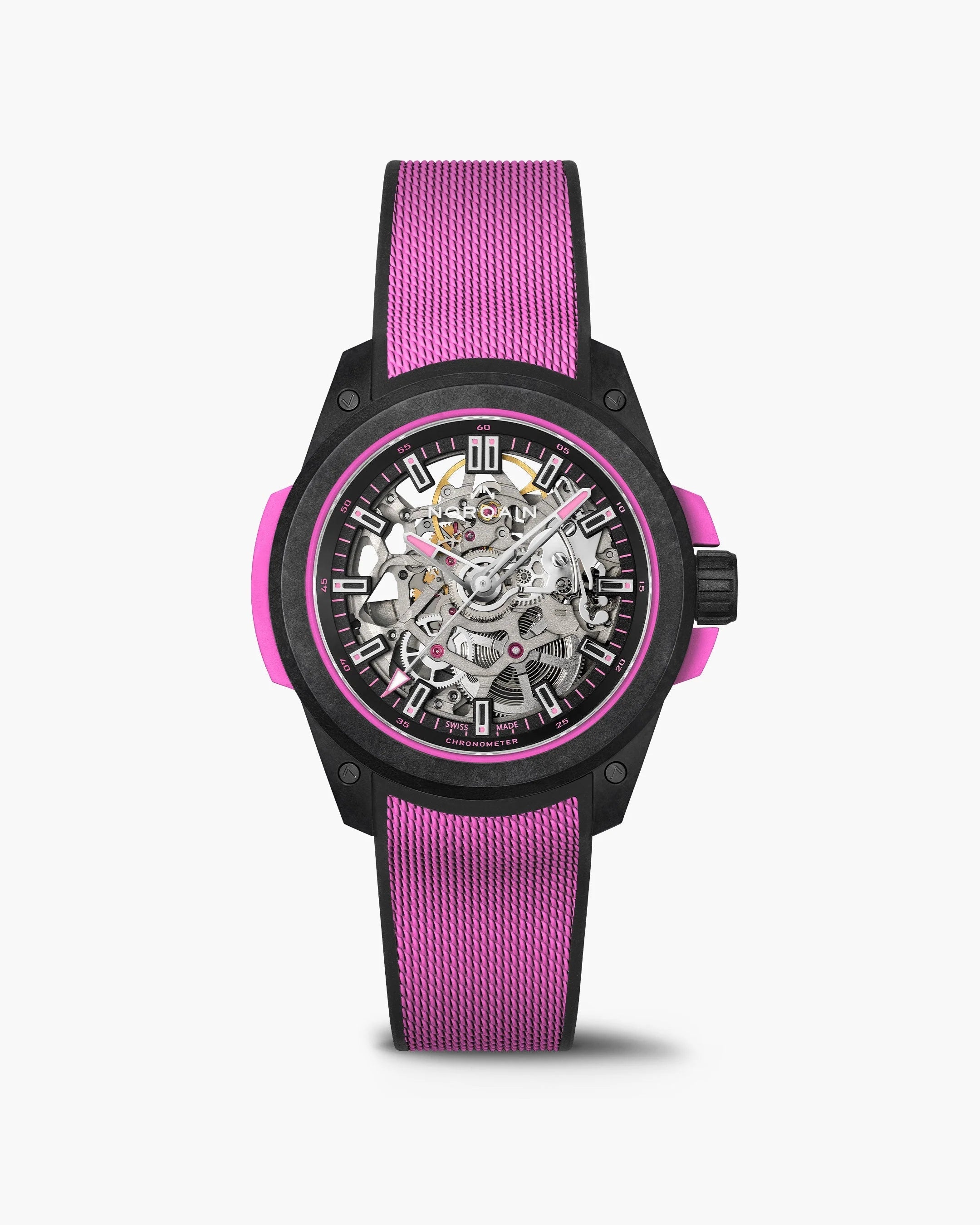 Norqain Wild One Skeleton Pink Watch 39MM N3001.07Q04.B03.R01
