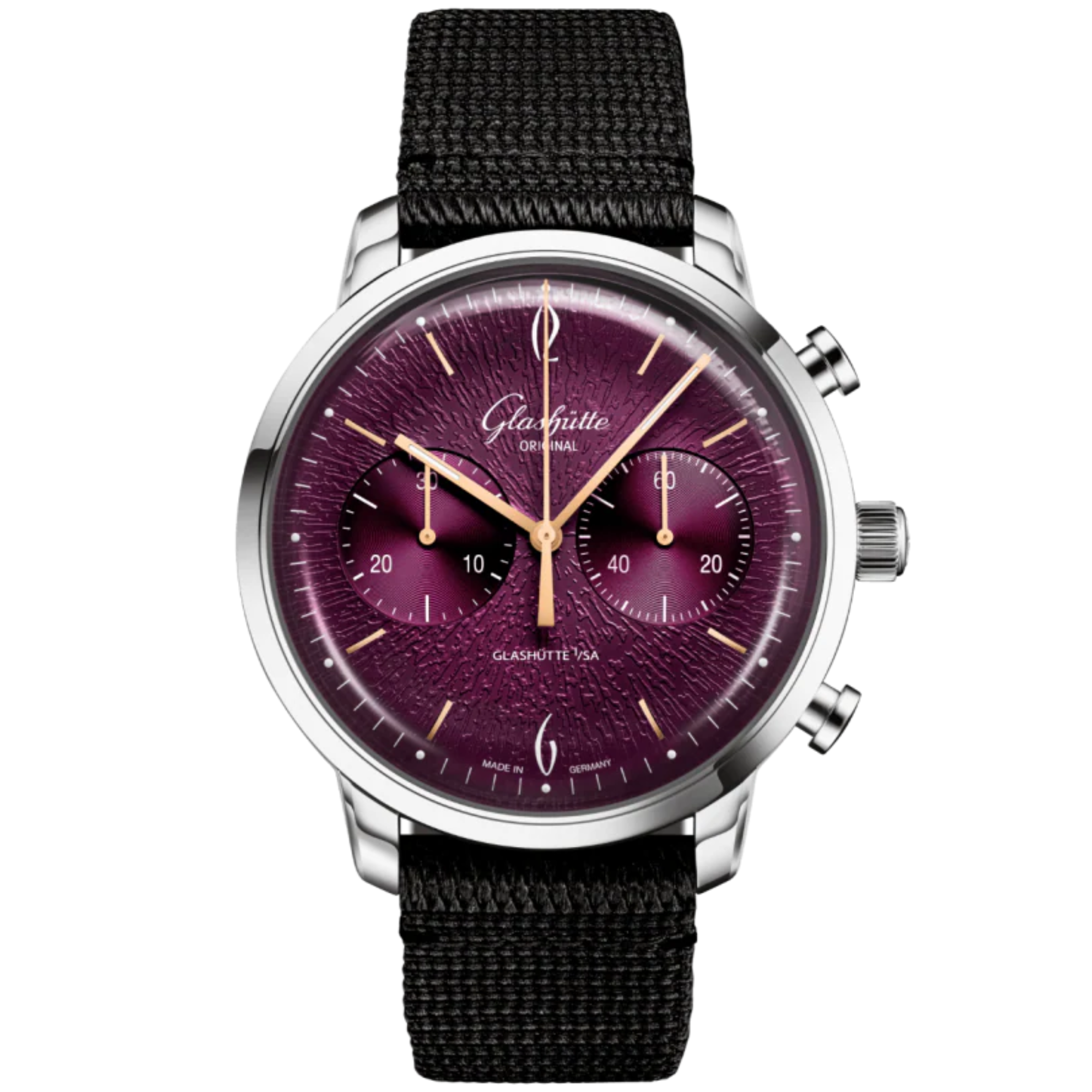 Glashutte Original Sixties Chronograph Annual Edition Watch 1-39-34-08-22-04