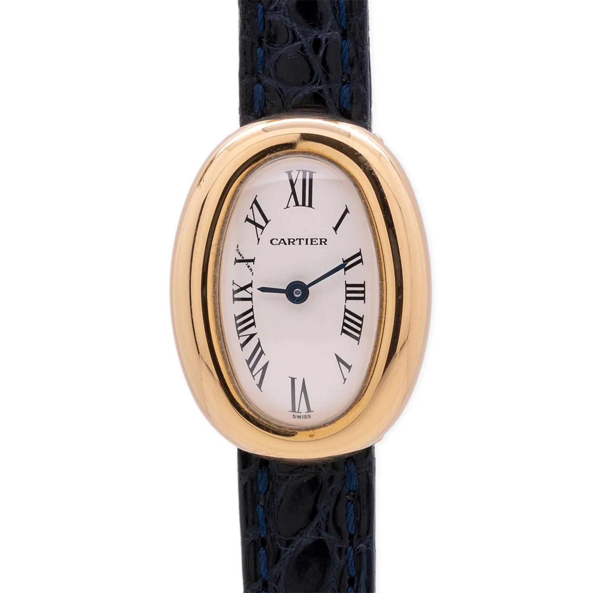 Bailey's Certified Pre-Owned Cartier Women's Baignoire Mini Watch 2368 MG271878
