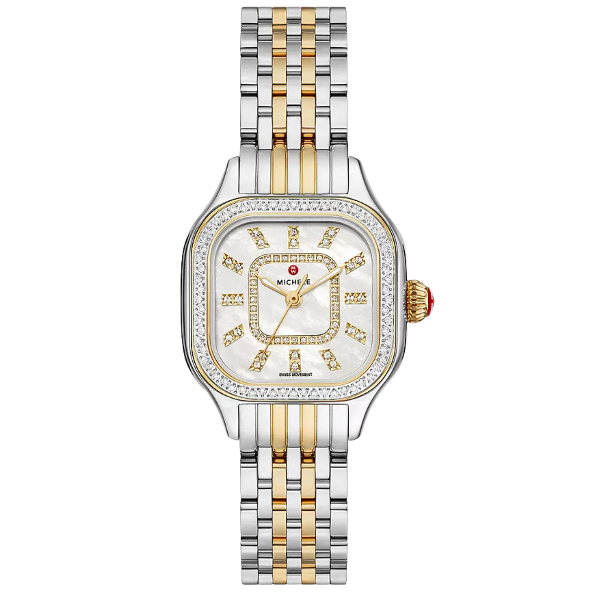 Michele Meggie Two-Tone Diamond Watch, 27MM