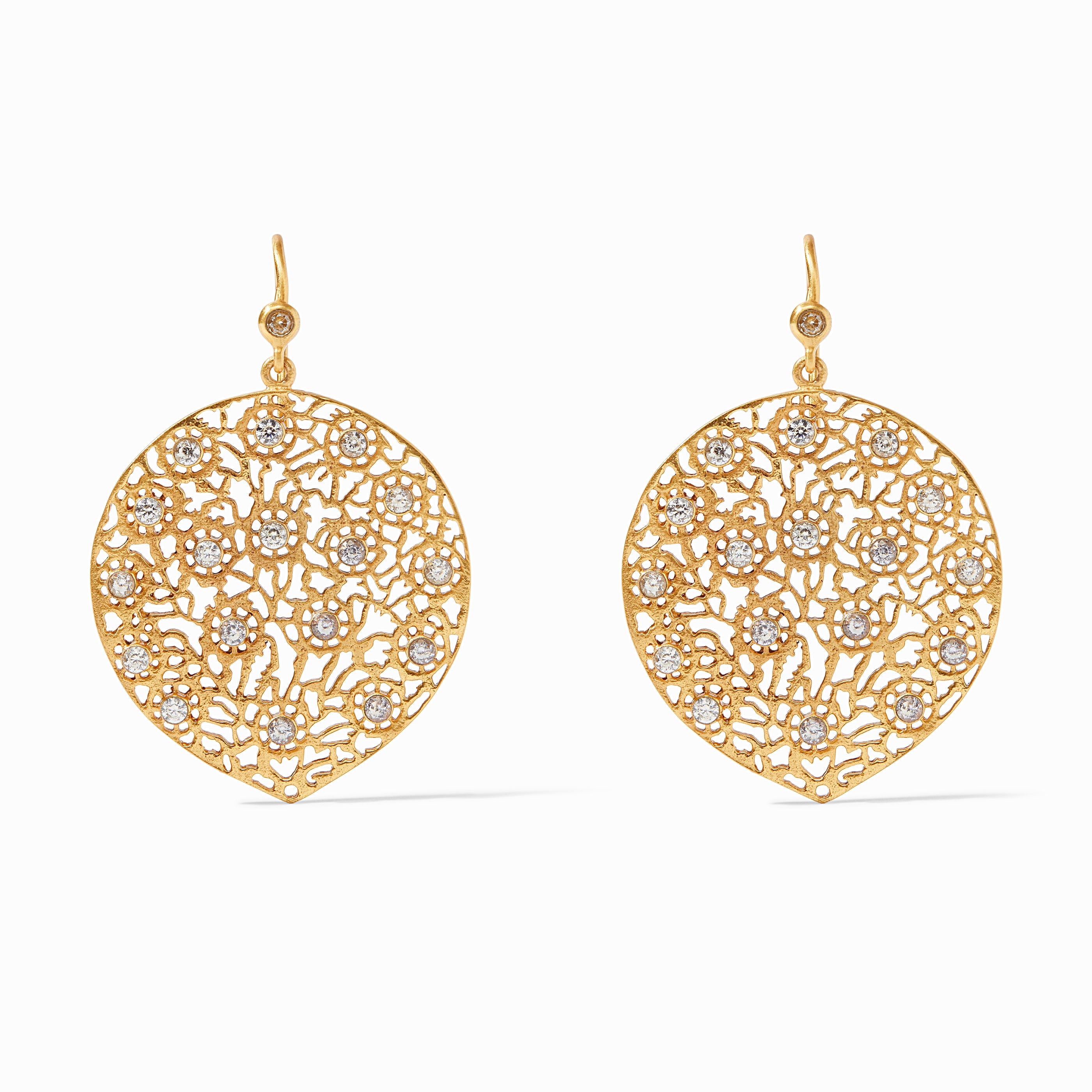 Julie Vos Peacock Drop Earrings