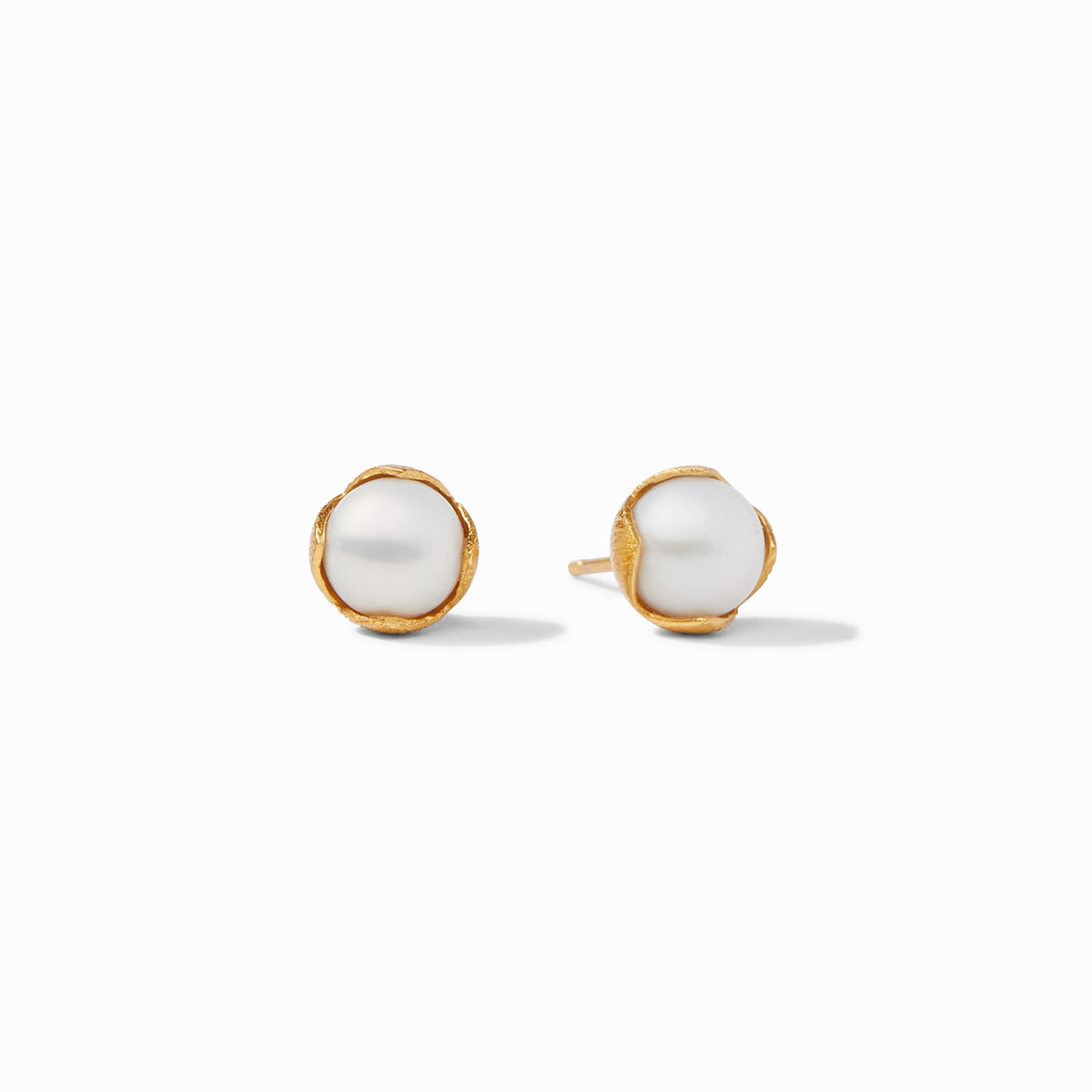 Julie Vos Small Penelope Pearl Stud Earrings