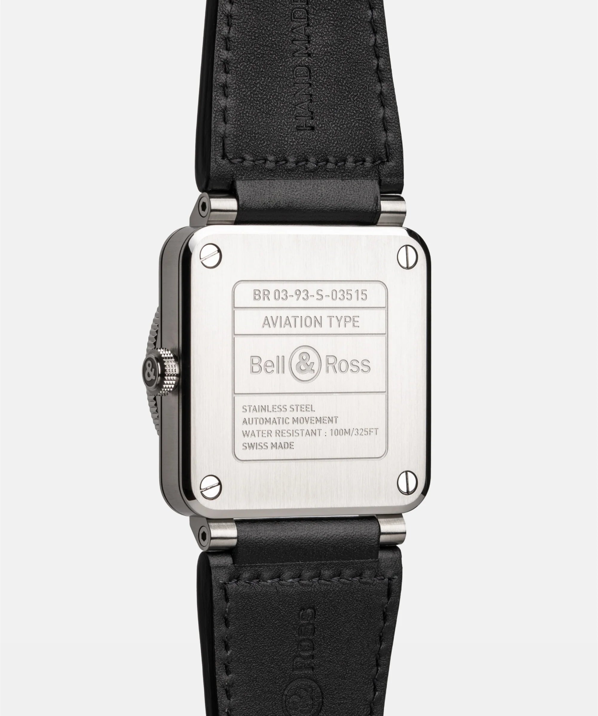 Bell & Ross BR-03 GMT Black & Red Bezel Watch