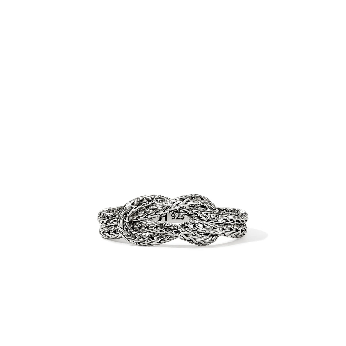 John Hardy Love Knot Ring in Sterling Silver, Size 7