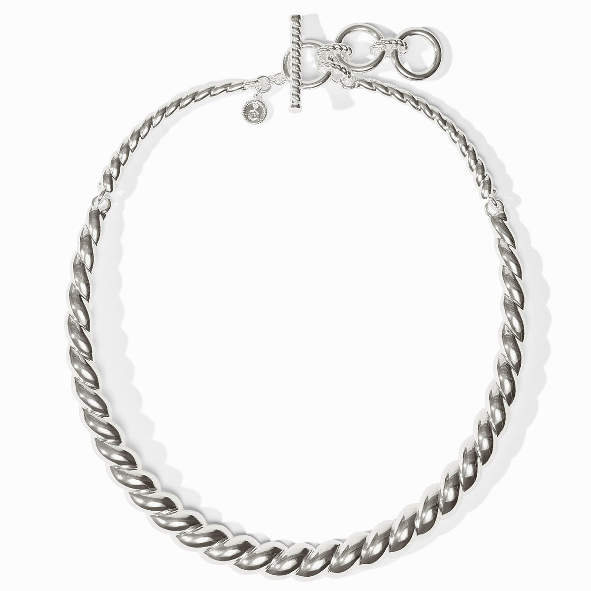 Julie Vos Ravello Collar Necklace in Silver