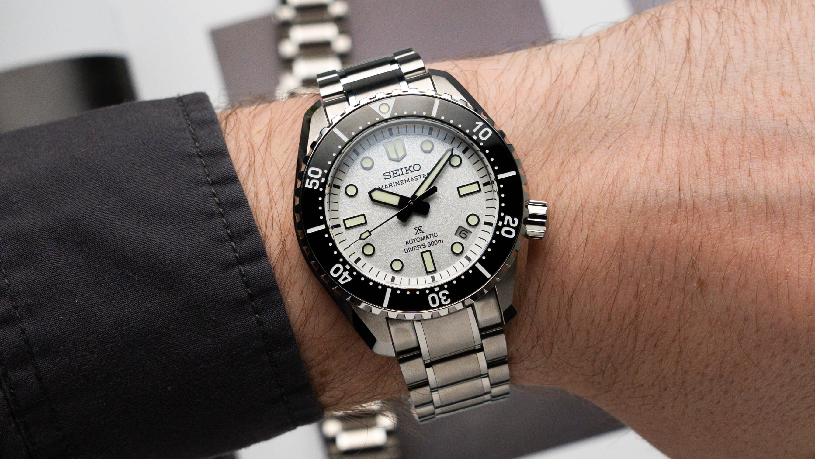 Seiko Prospex Diver Marinemaster Watch SLA077