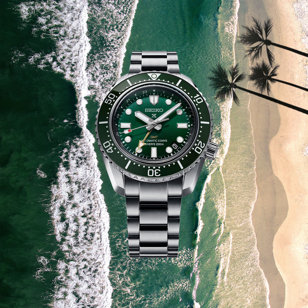 Seiko Luxe Prospex Diver Watch SPB381