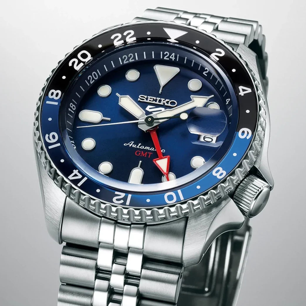 Seiko 5 Sport GMT Blue Dial Watch SSK003