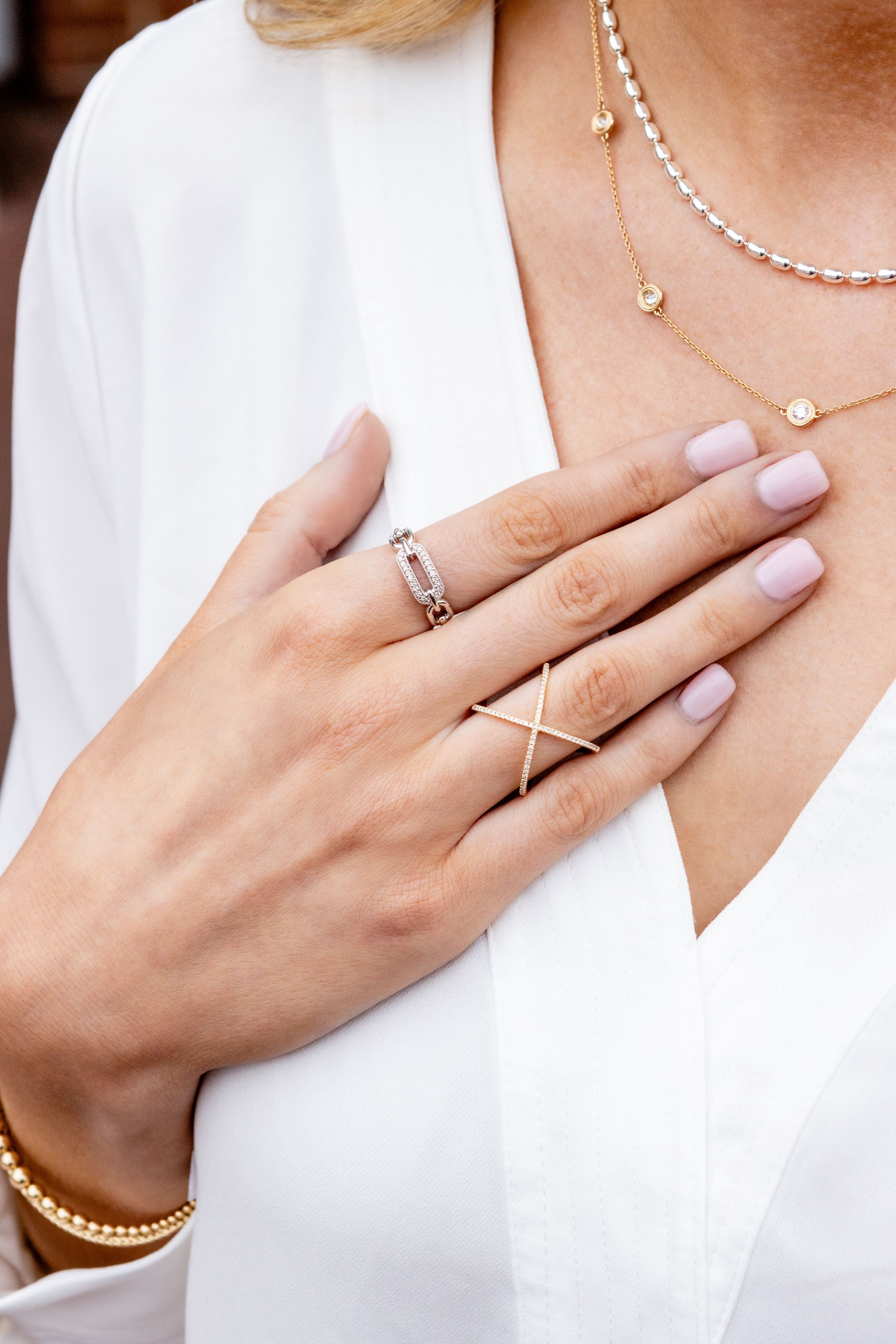 Diamonds By The Yard Necklace in 14K Yellow Gold