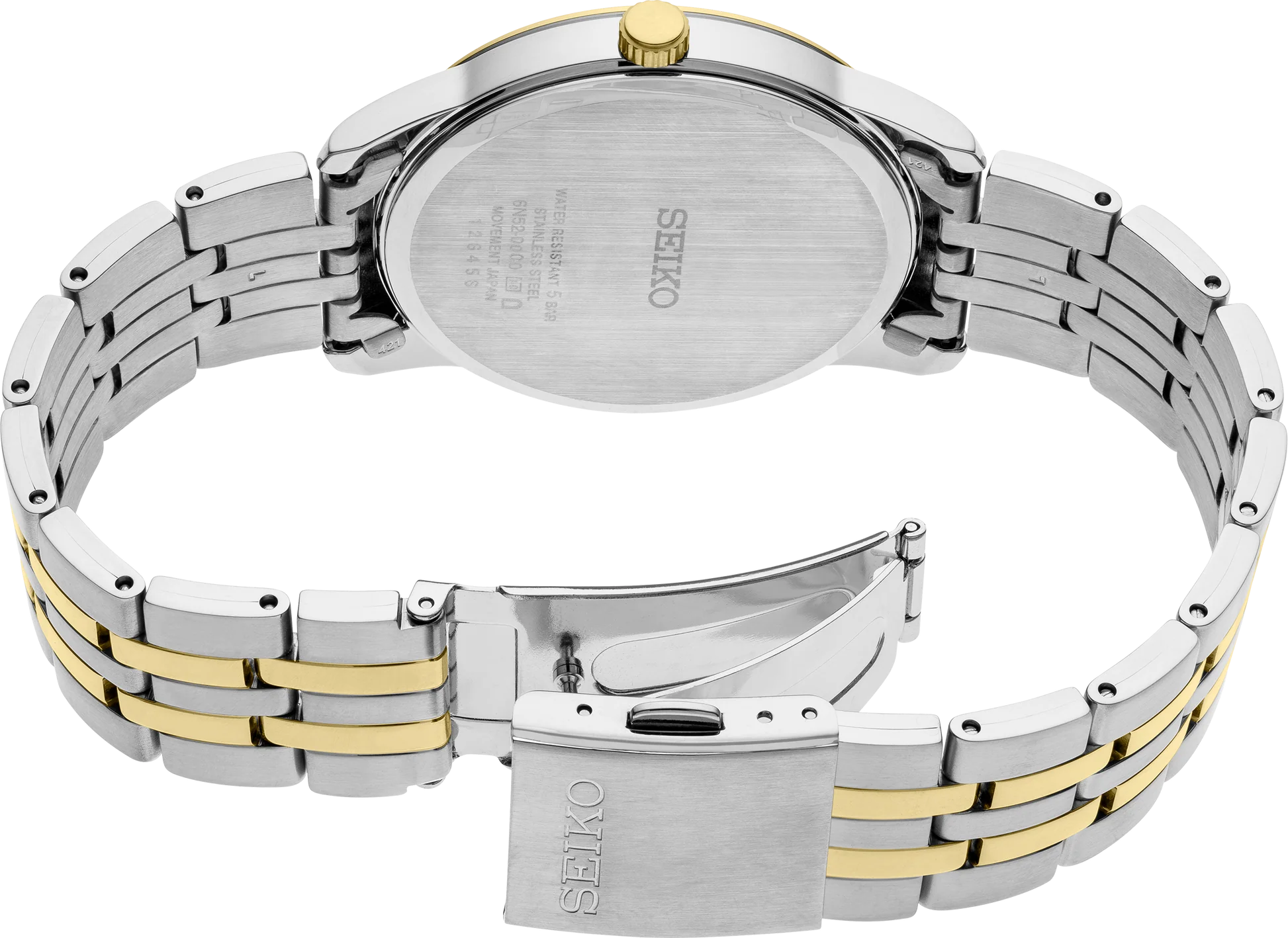 Seiko Essentials Two-Tone Watch SUR402