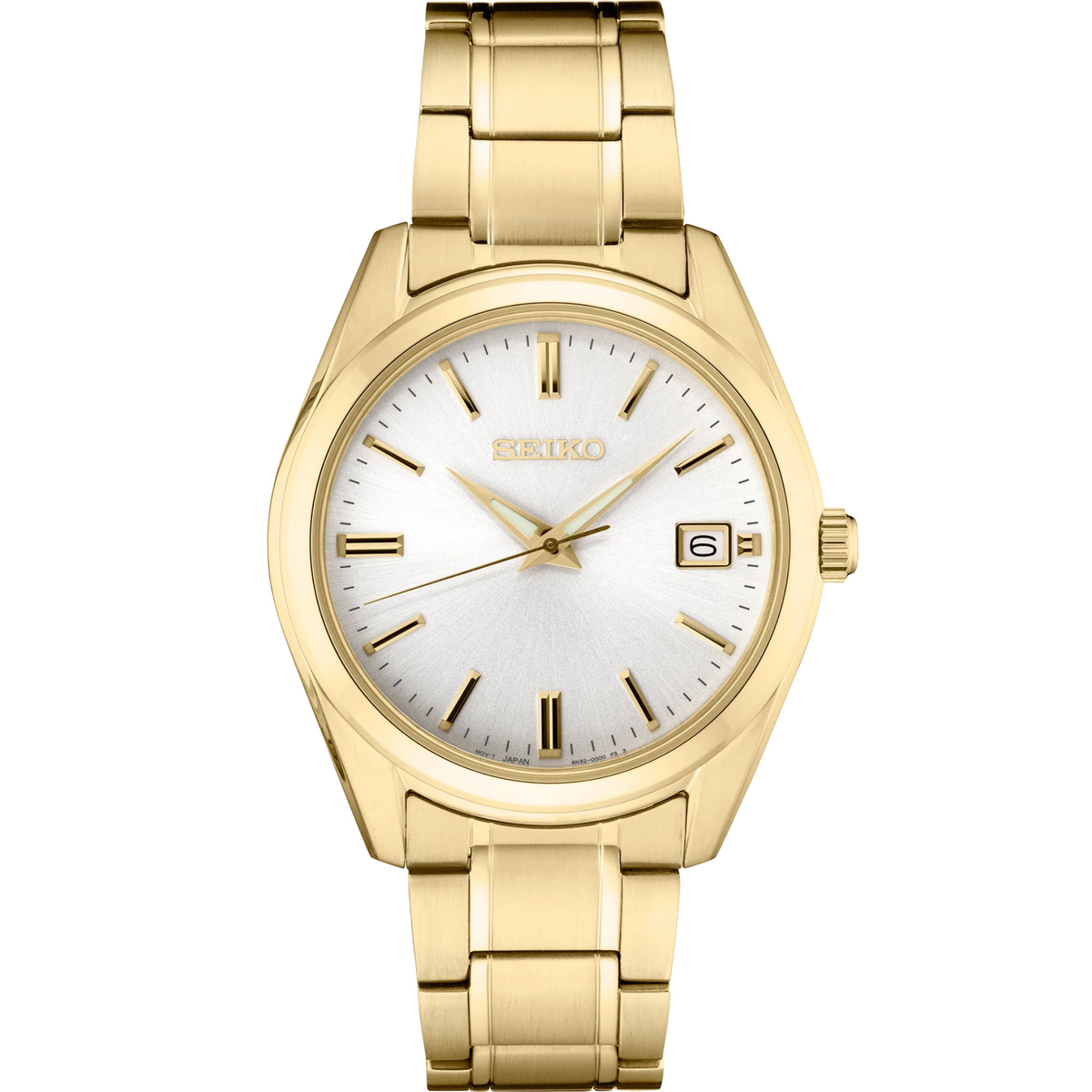 Seiko Essentials Gold Watch SUR314