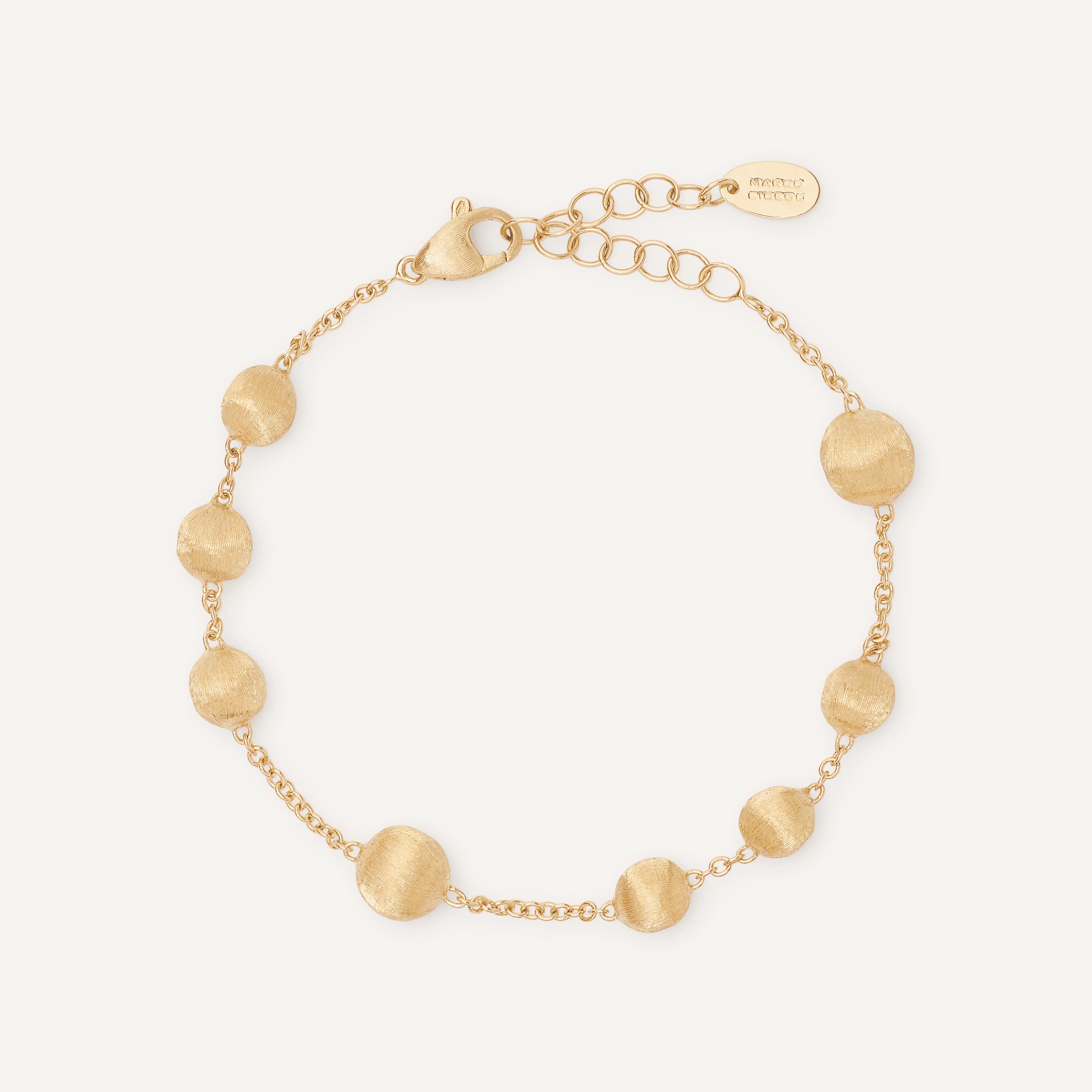 Marco Bicego Africa Station Chain Bracelet in 18K Yellow Gold