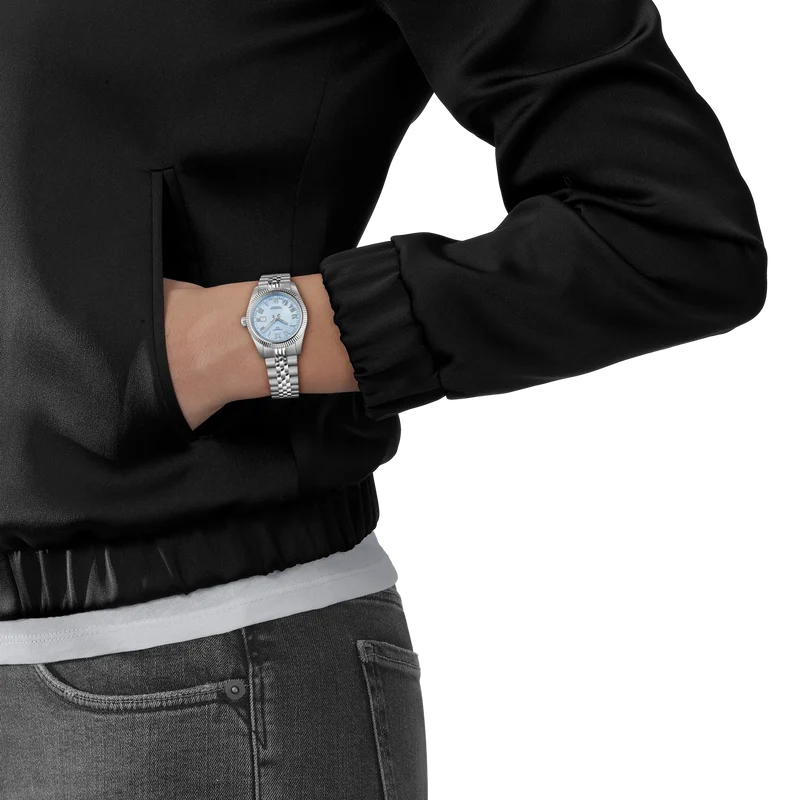Tissot Women's Ballade Ice Blue Roman Dial Watch T1562081135300