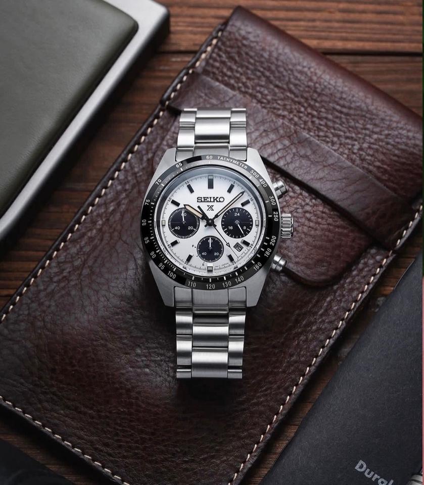 Seiko Prospex Chrono White Dial Watch SSC813