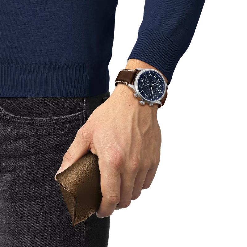 Tissot Chrono XL Blue Dial Watch T1166171604200