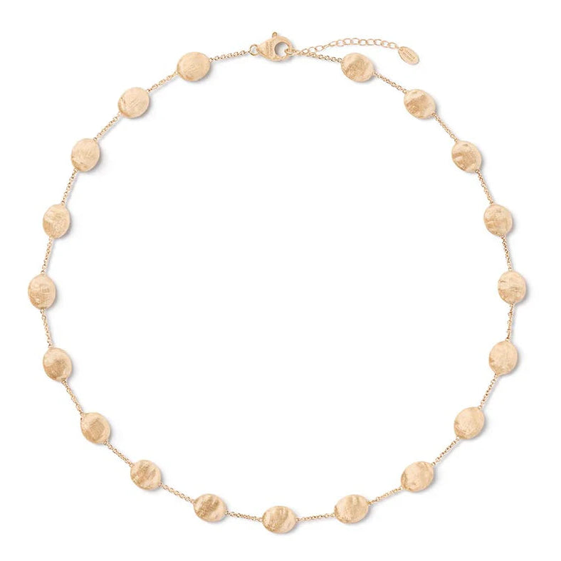 Marco Bicego Siviglia Large Bead Short Necklace in 18K Yellow Gold