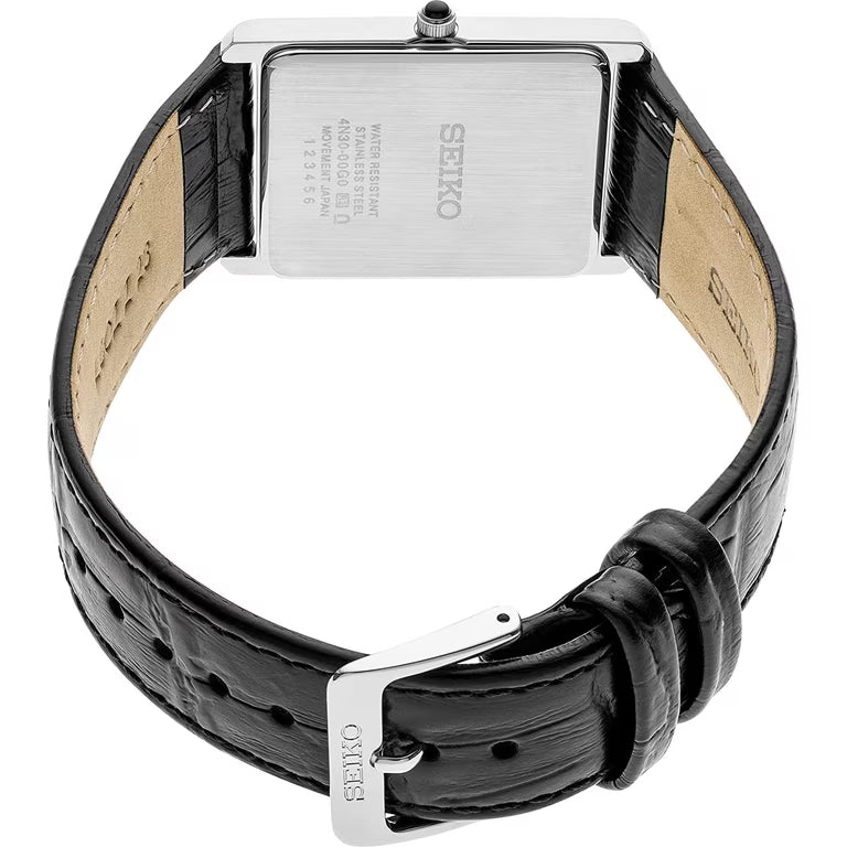 Seiko Essentials White Dial Watch SWR049