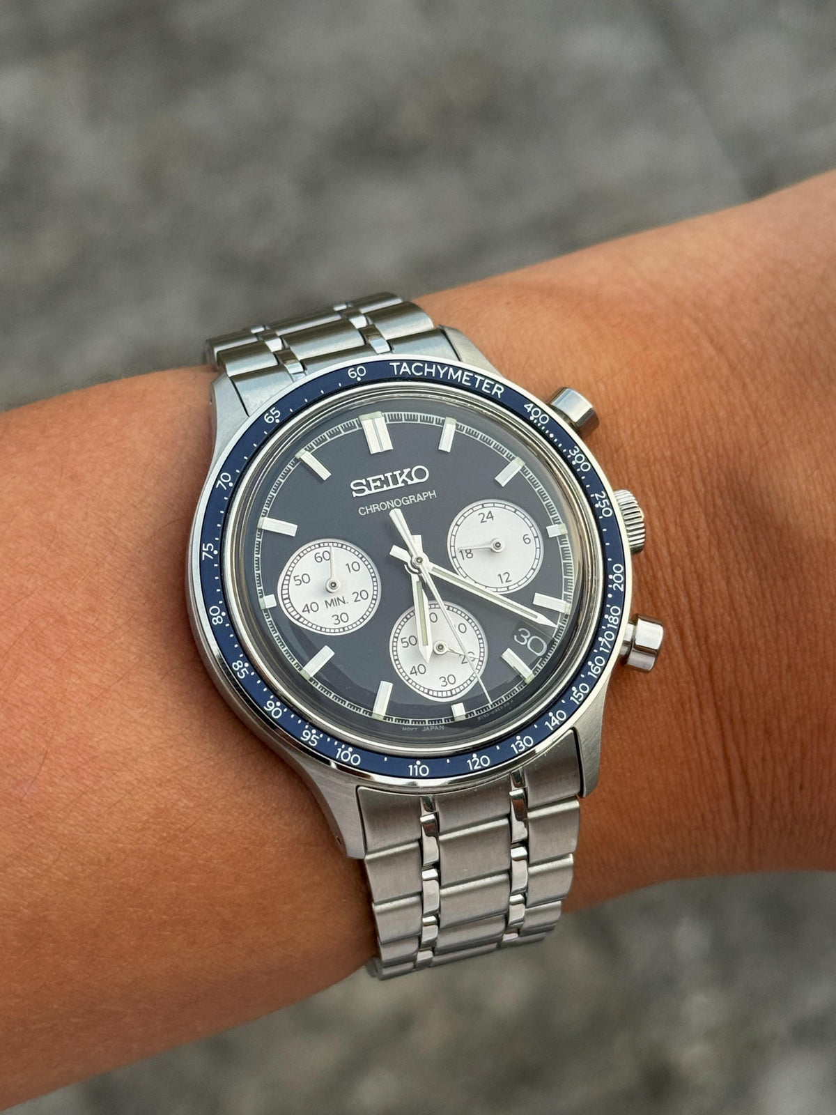 Seiko Essentials Chronograph Watch SSB477