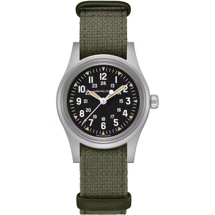 Hamilton Khaki Field Mechanical Black Dial Watch 36MM H69399930