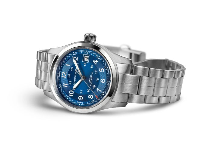 Hamilton Khaki Field Blue Dial Watch 38MM H70455140
