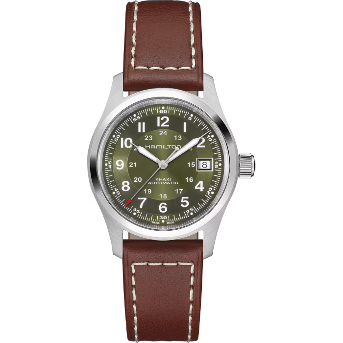 Hamilton Khaki Field Green Dial Watch 38MM H70455560