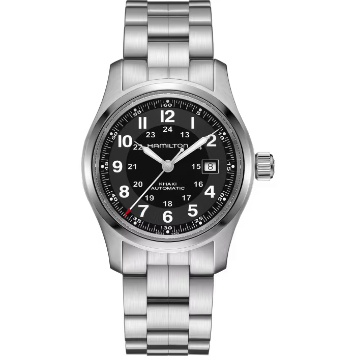 Hamilton Khaki Field Black Dial Watch 42MM H70515137