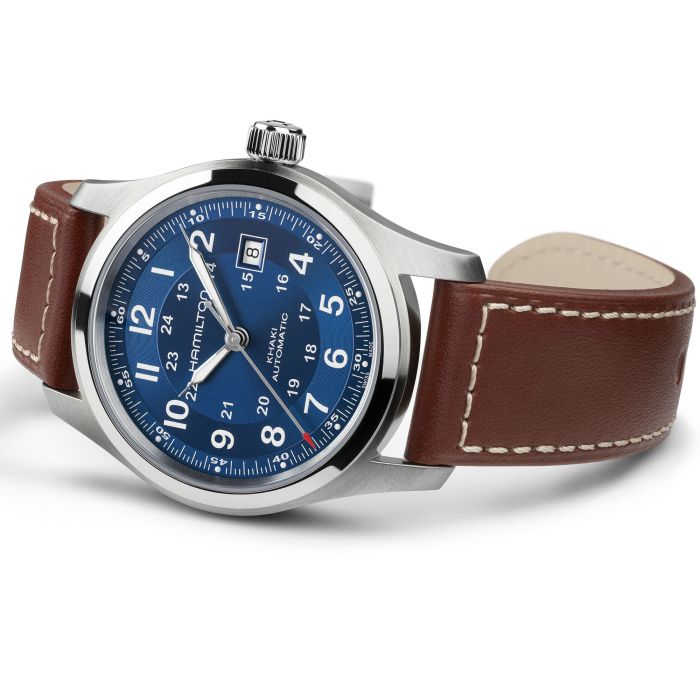 Hamilton Khaki Field Blue Dial Watch 42MM H70605540