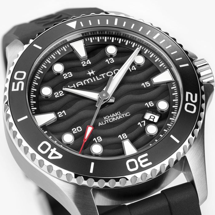 Hamilton Khaki Navy Scuba Black Dial Watch 40MM H82415330