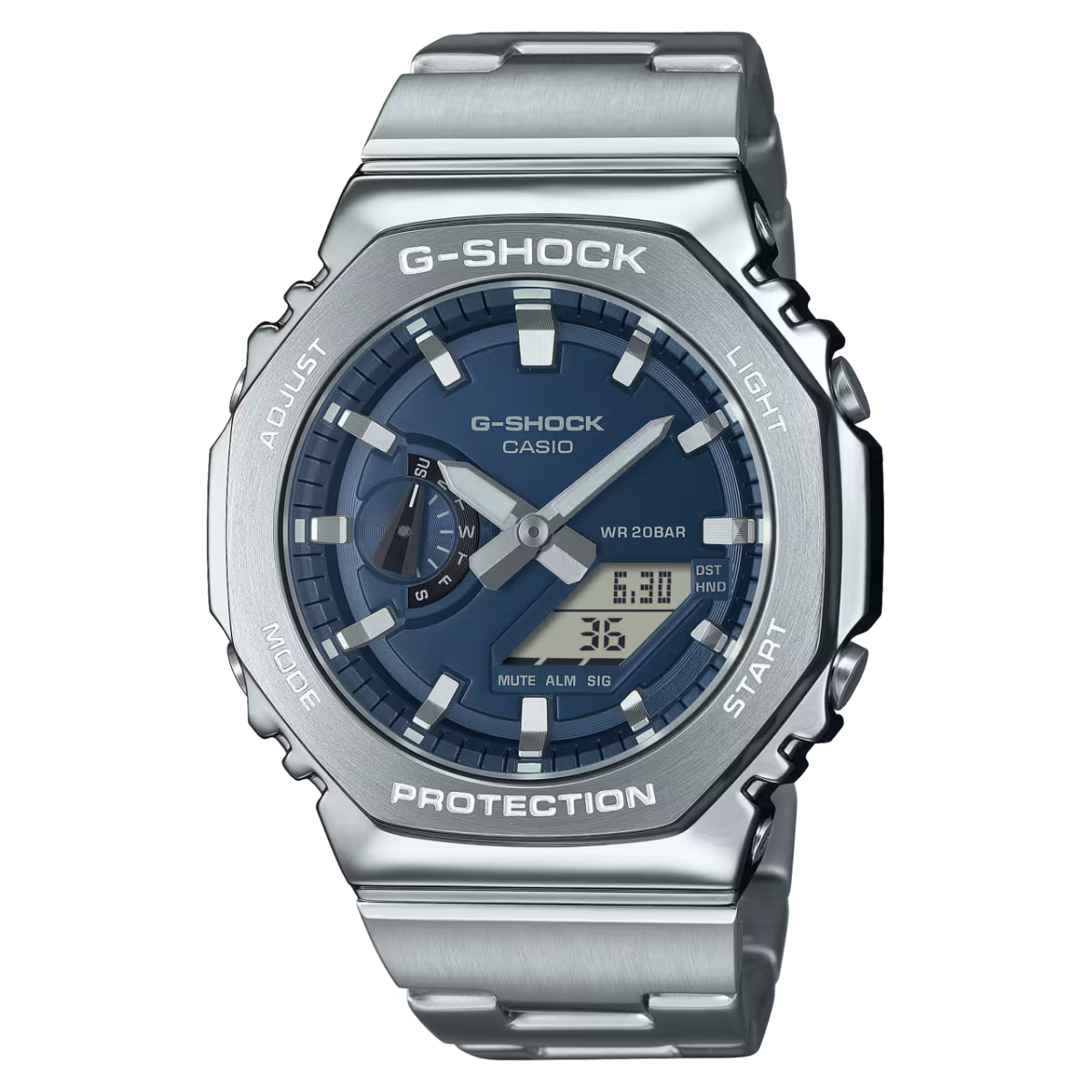 G-Shock G-Steel Navy Dial Watch GM2110D-2B