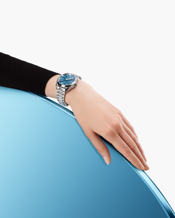 Omega Seamaster Aqua Terra Sea Blue Dial 34MM 220.10.34.20.03.002