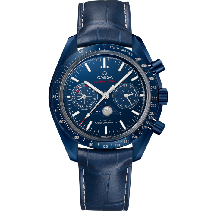 Omega Seamaster Moonphase Navy Dial 44.25MM 304.93.44.52.03.001