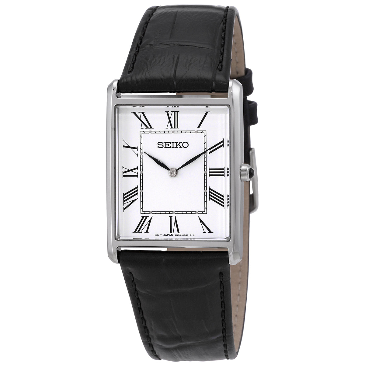 Seiko Essentials White Dial Watch SWR049