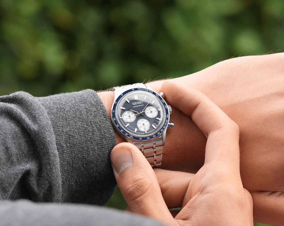 Seiko Essentials Chronograph Watch SSB477