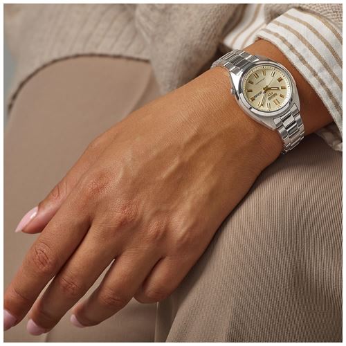 Seiko 5 Sport Ivory Dial Watch SRE023