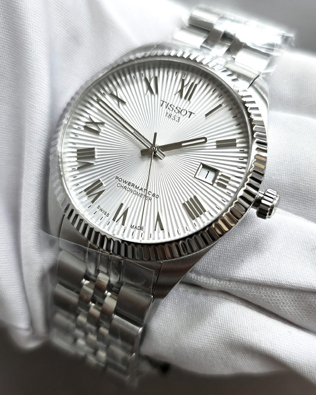 Tissot Ballade Silver Roman Dial Watch T1564081103300