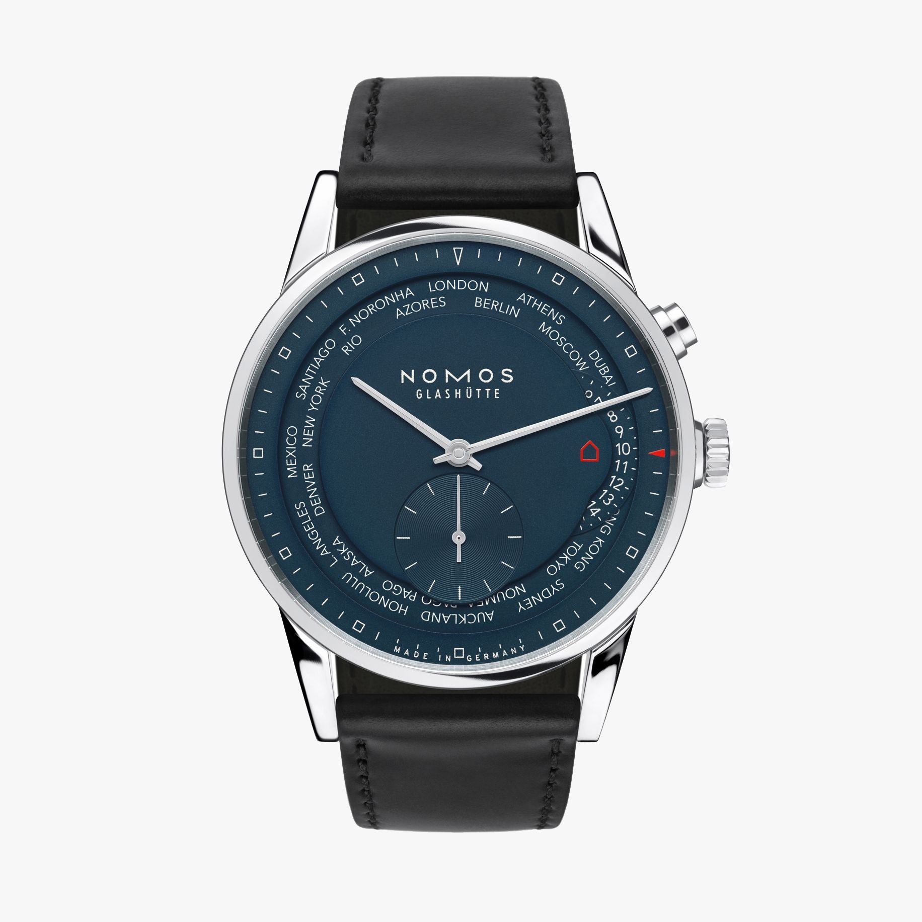 NOMOS Zürich Worldtimer Midnight Blue Ref. 807