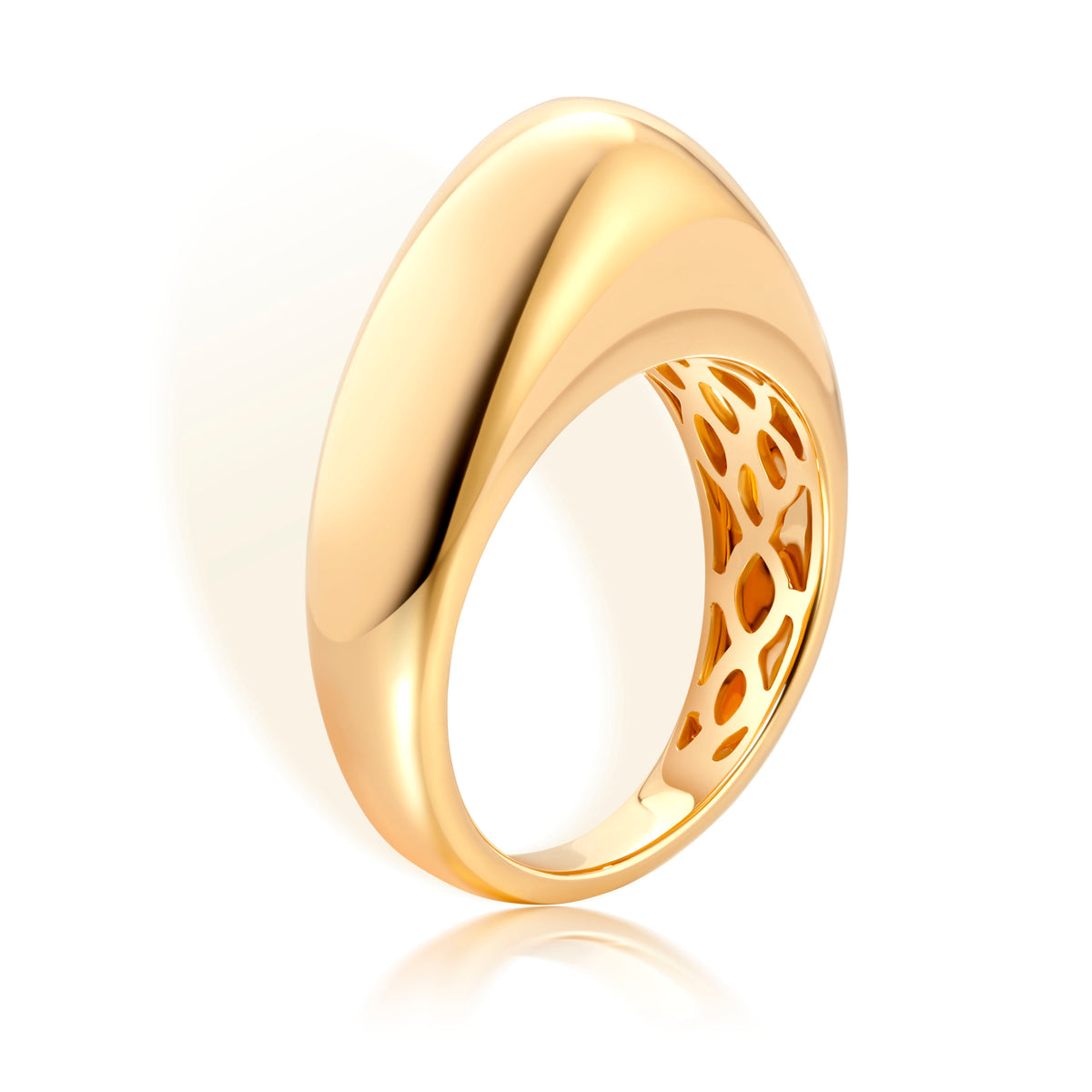Graziela Bahia Ring in 18K Yellow Gold, Size 7