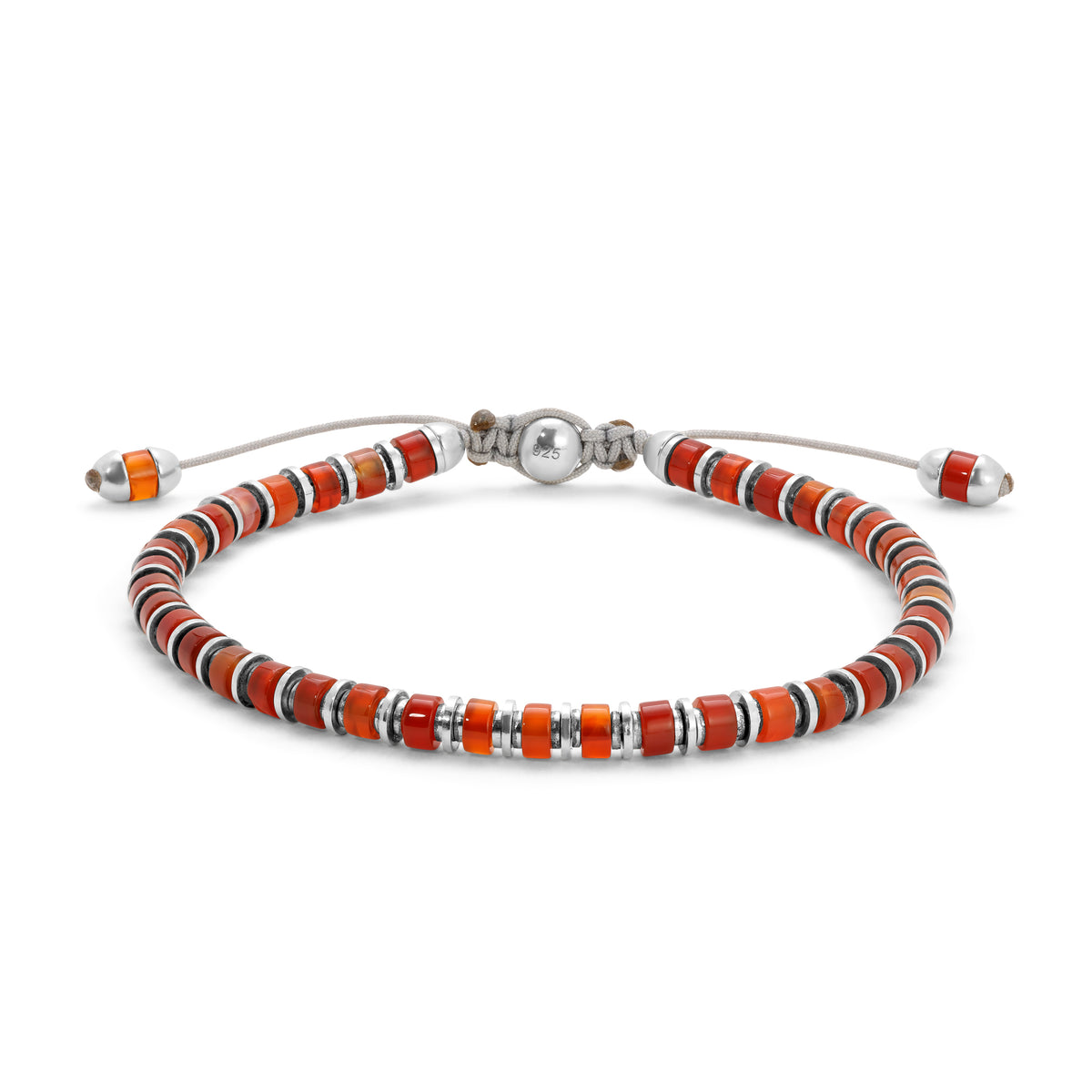 Maor Sapet Red Citrine Bracelet in Sterling Silver