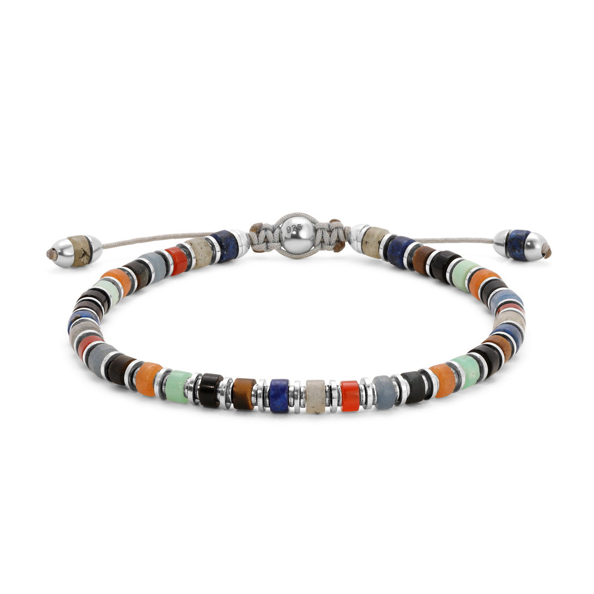 Maor Sapet Mixed Gemstone Bracelet in Sterling Silver