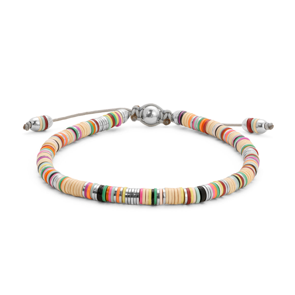 Maor Malli Off White Mix Bracelet in Sterling Silver
