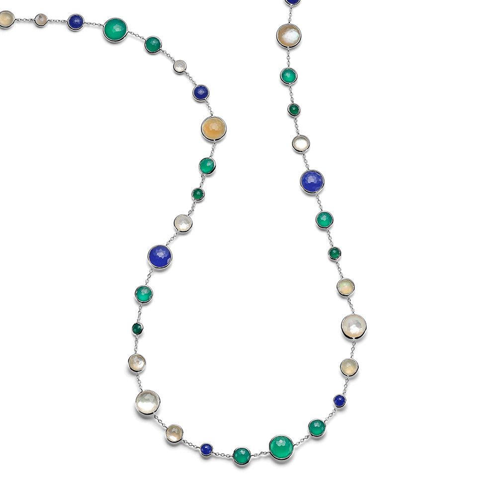 Ippolita Lollitini Costa Long Necklace in Sterling Silver