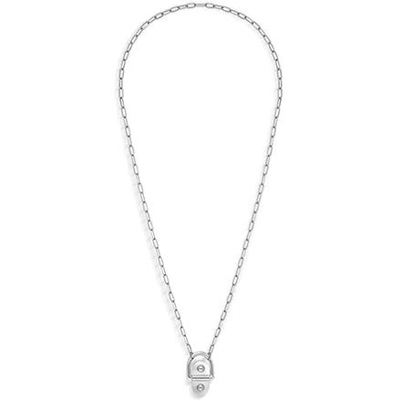 Statement Paris Rivet Necklace in Sterling Silver