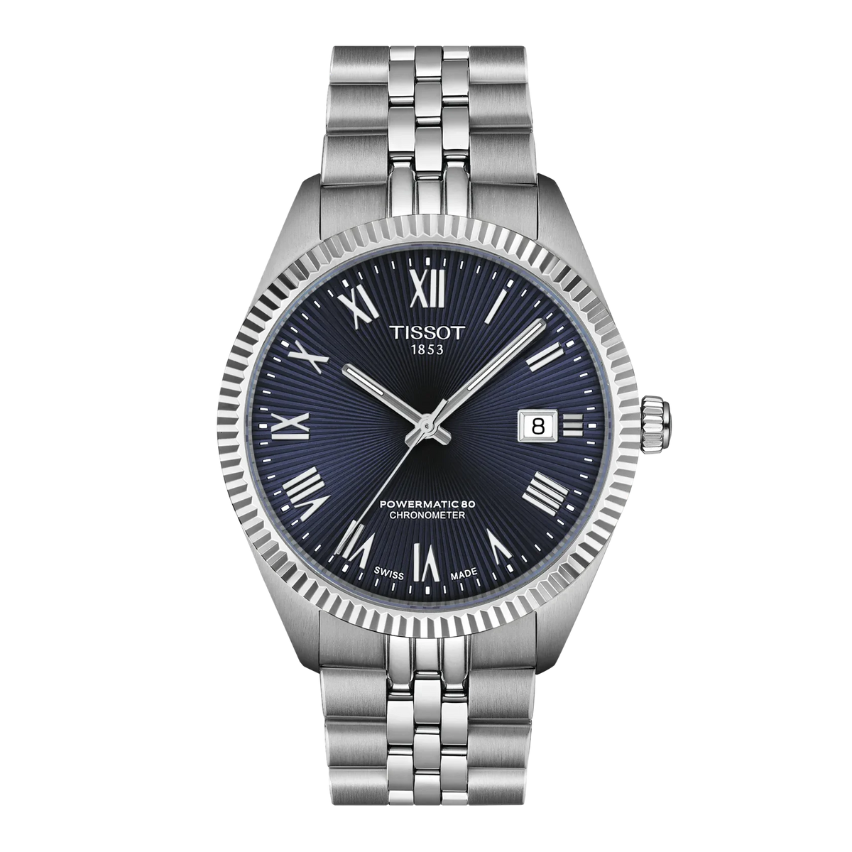 Tissot Ballade Blue Roman Dial Watch T1564081104300