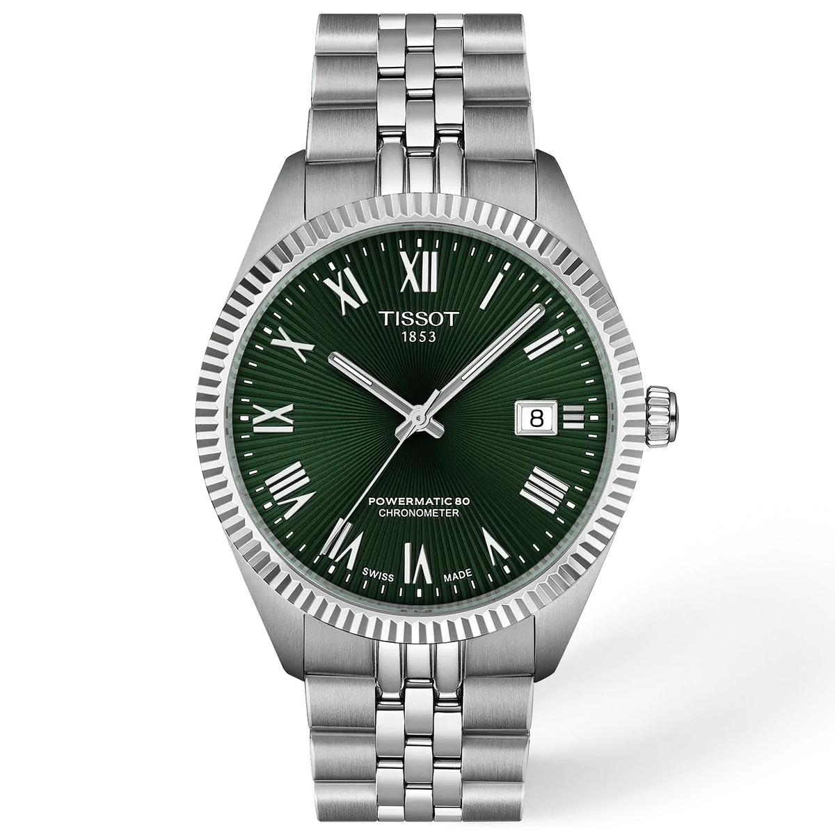 Tissot Ballade Green Roman Dial Watch T1564081109300