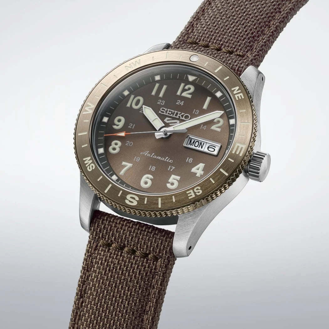 Seiko 5 Sport Brown Dial Watch HDB009