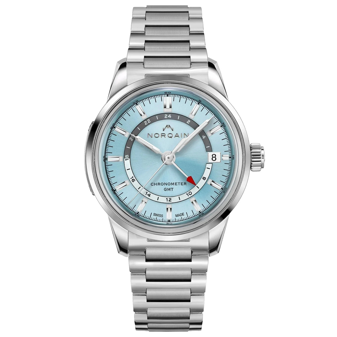 Norqain Freedom 60 Ice Blue Dial NN2100SG/IA211/201SG