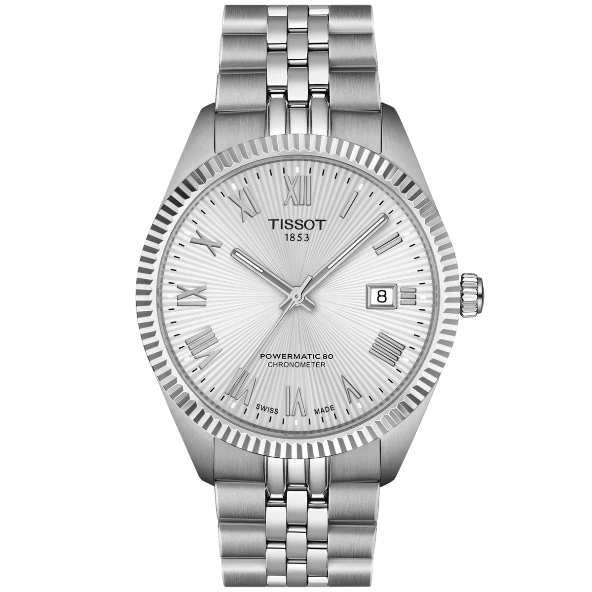 Tissot Ballade Silver Roman Dial Watch T1564081103300
