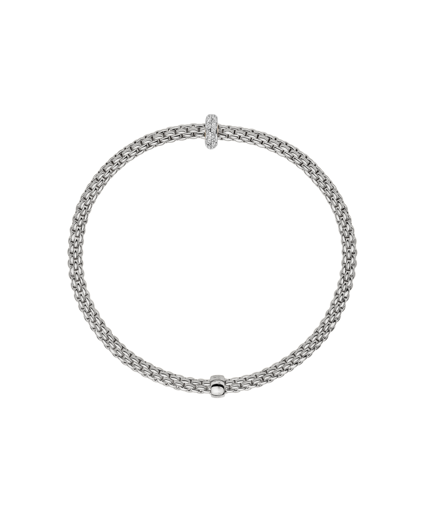 Fope Prima Flex'It Bracelet in 18K White Gold
