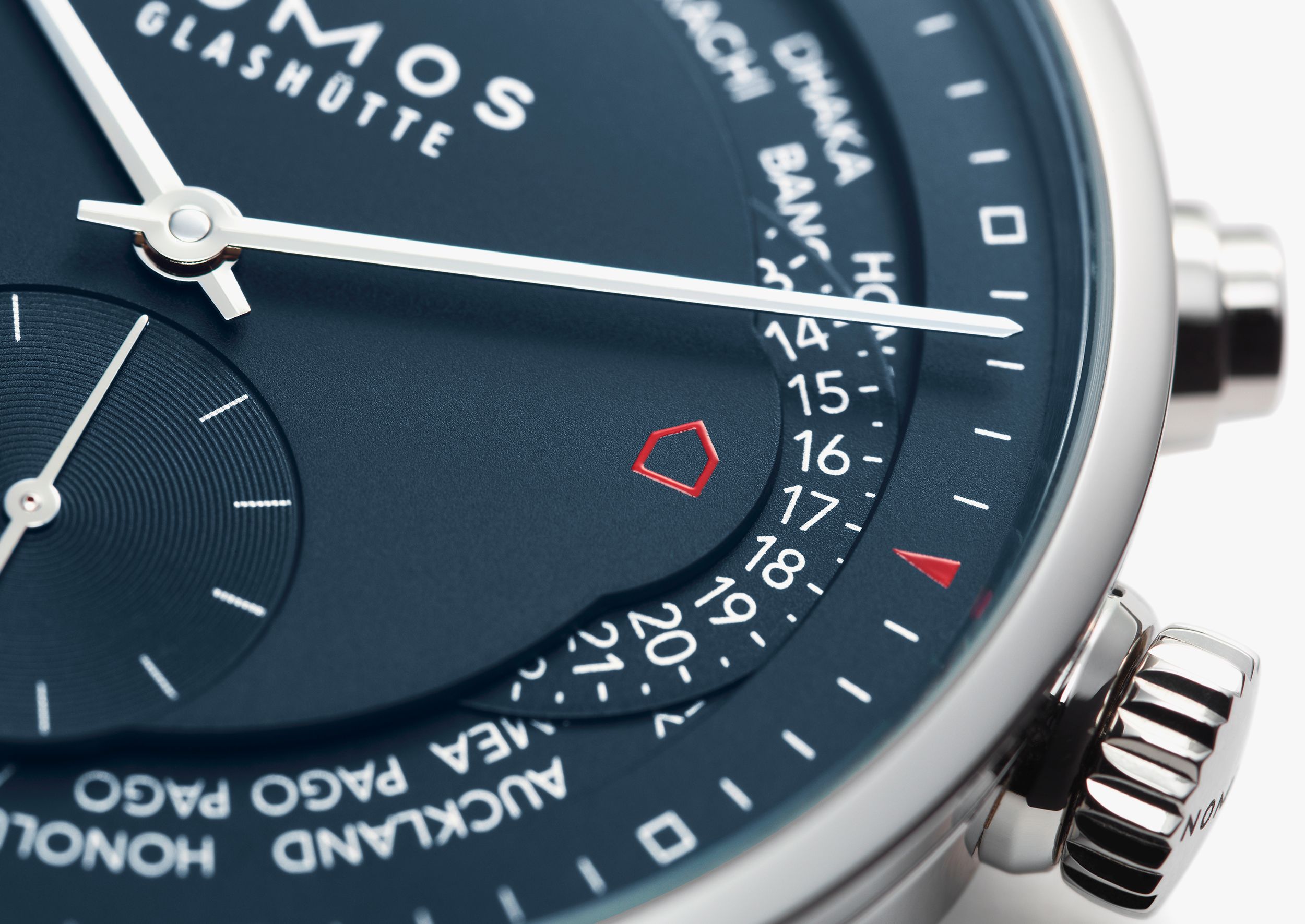 NOMOS Zürich Worldtimer Midnight Blue Ref. 807
