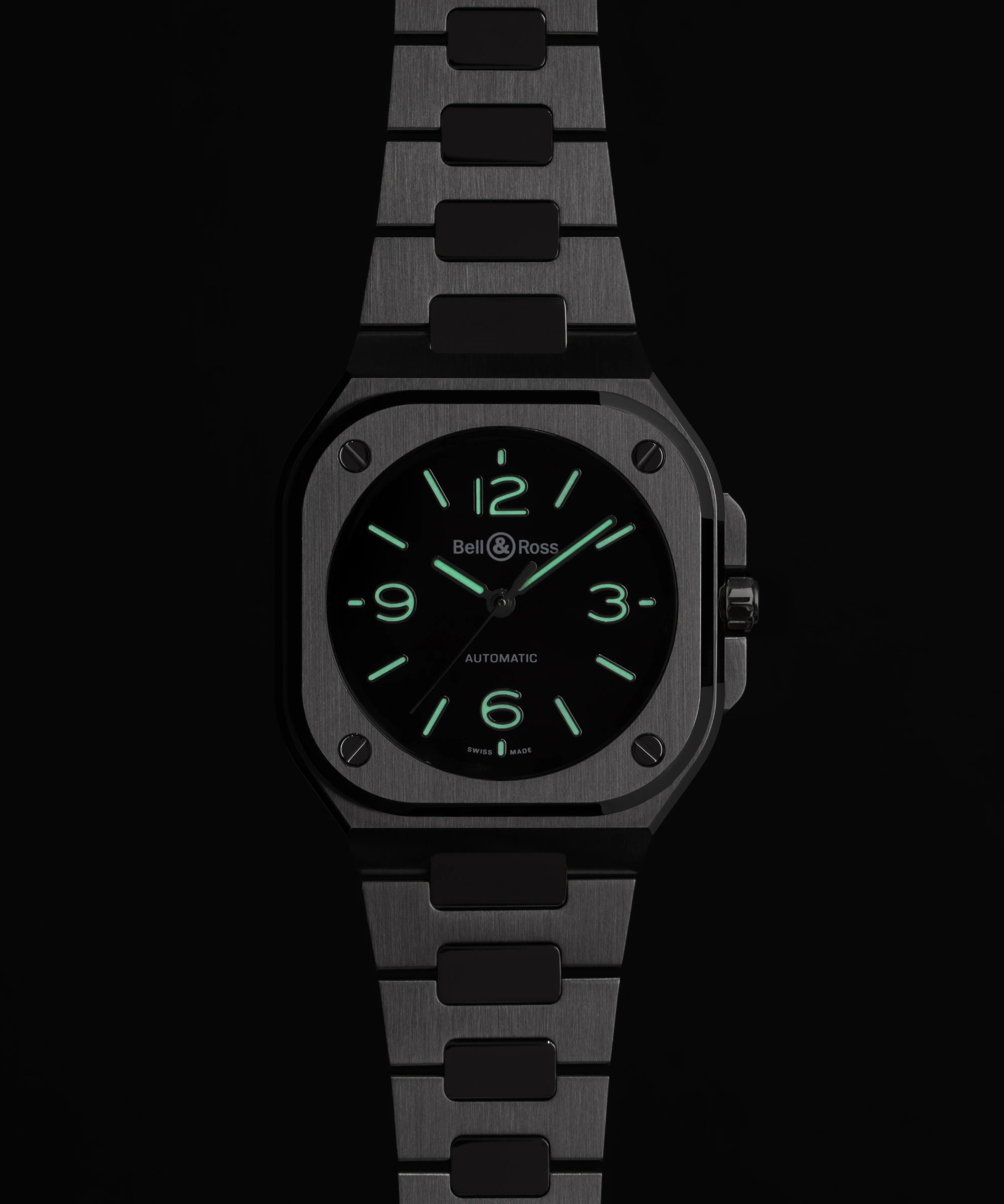 Bell & Ross BR-05 Ice Blue Steel Watch